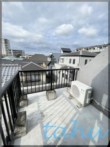 中野区新井５丁目の賃貸マンションのバルコニー