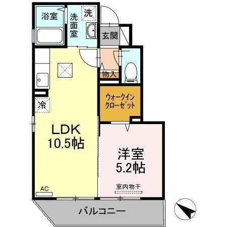 ボナール緑井の間取り