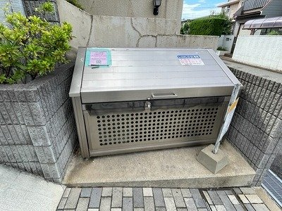 レオパレスグランデームケイのその他|ゴミ集積所