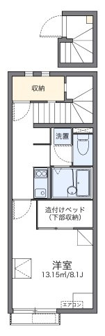 レオネクストやなぎ荘　第二の間取り