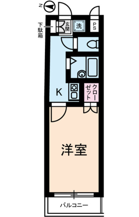 ドーチェスター大宮 の間取り