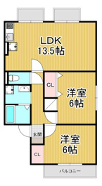 ドエル瑞原の間取り