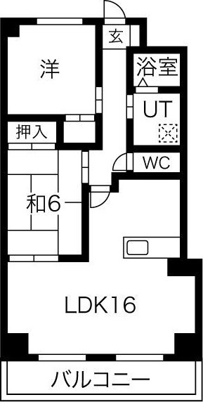 グランドール瑞天の間取り