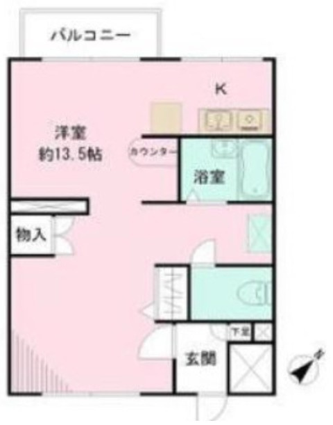 東大宮ダイカンプラザの間取り
