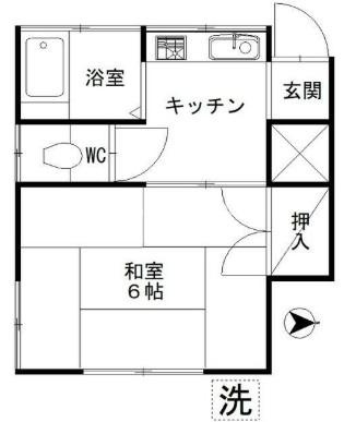 豊荘の間取り
