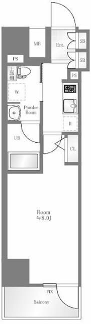 ベルシード西巣鴨の間取り|間取りです。