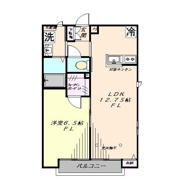 グランソレイユの間取り|間取りです。