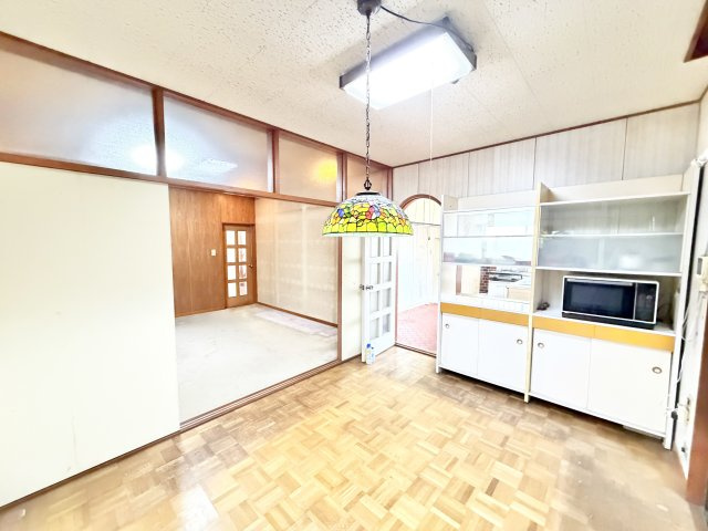鹿渡戸建のロビー