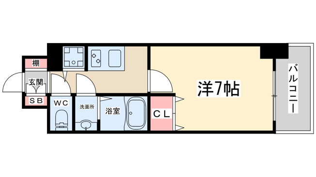 【間取り】 | シャルマンパレ淡路