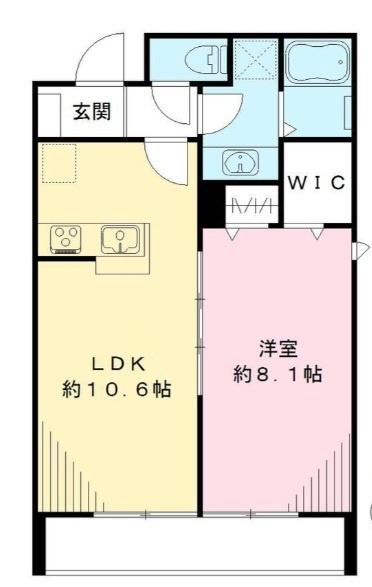 ココハウスの間取り|間取りです。