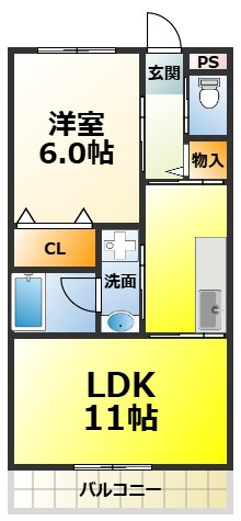 ベジェーサいずみの間取り