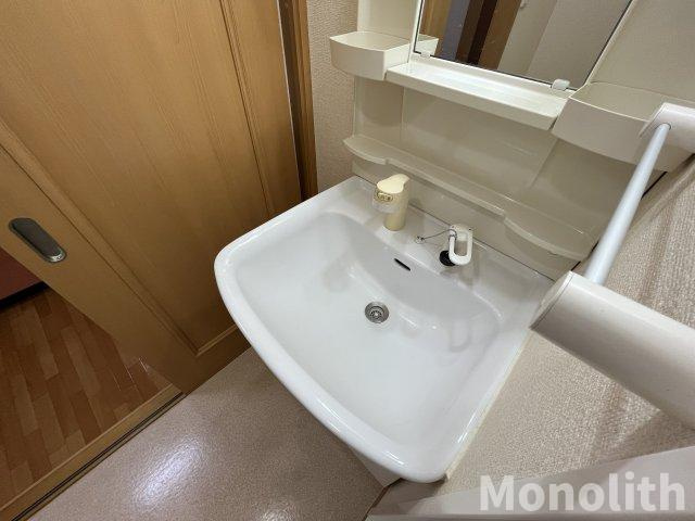 ベジェーサいずみの洗面所