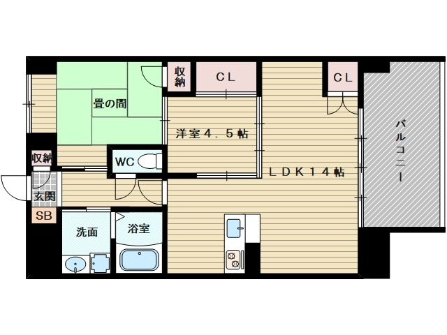 大阪市東淀川区大道南１丁目のマンション
