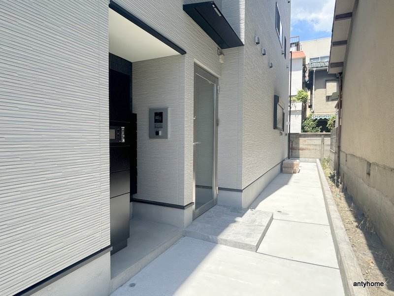 ハーモニーテラス大和田Ⅱ　仲介手数料無料のエントランス