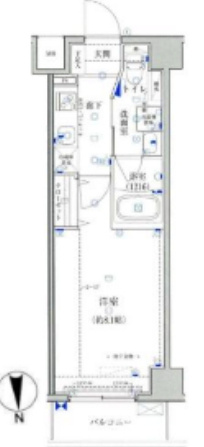 LEXE八広の間取り
