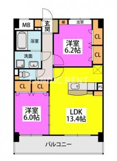 【間取り】 | ポワッソン ルージュ
