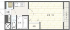 ジュネス伊伝居Ⅱの間取り