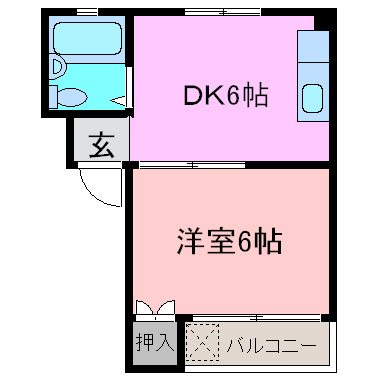 ラベンダーの間取り