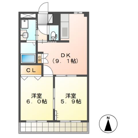 グランドールの間取り