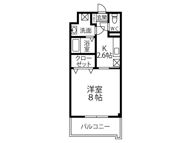 レジデンス22の間取り