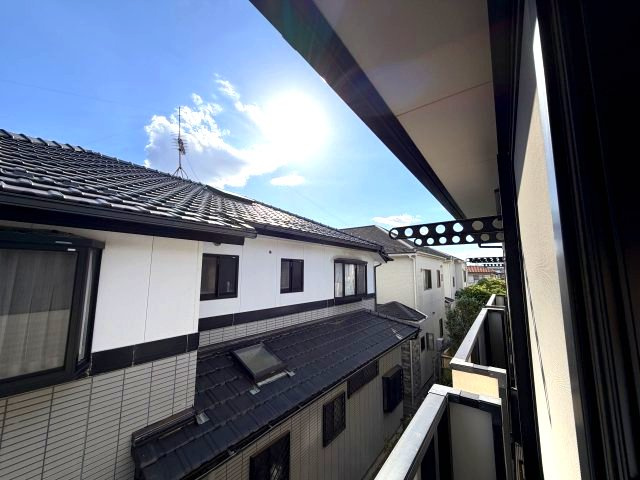 パル勝田台のバルコニー
