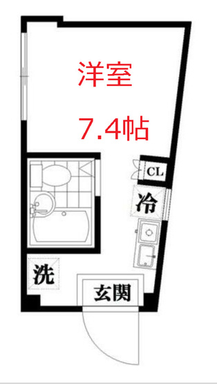 【間取り】 | リプロン大森8