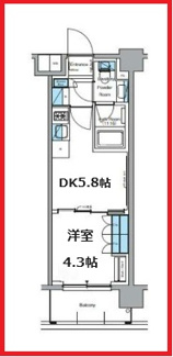 【間取り】 | ルフォンプログレ押上イースト
