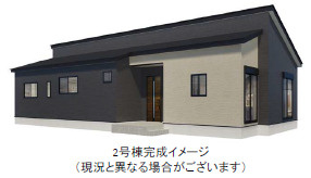 仲介手〇料不要　よかタウンAdoble　BloomH東区戸島3丁目2期【託麻東小・二岡中】の外観|外観パースです