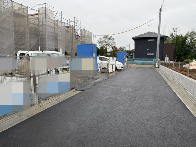【前面道路含む現地写真】 | 深谷市上野台第25　LiveleGarden.s　新築戸建　全4棟　3号棟