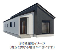 仲介手数料不要　よかタウンAdoble　BloomH東区戸島3丁目2期【託麻東小・二岡中】の外観|外観パースです