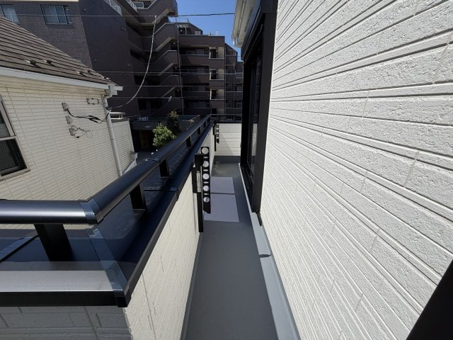 羽村市栄町2丁目15のバルコニー