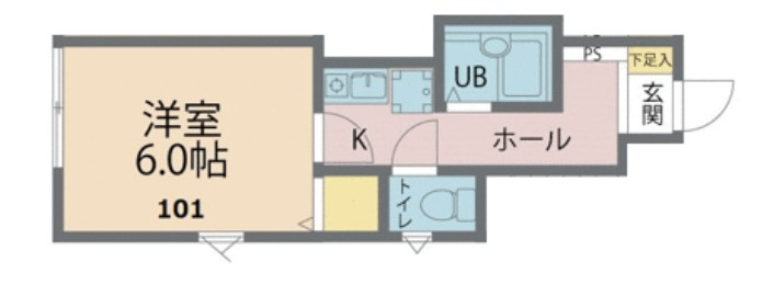 カインドネス西武柳沢　の間取り