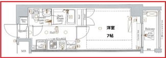 【間取り】 | ヴァローレクオリタ清澄白河