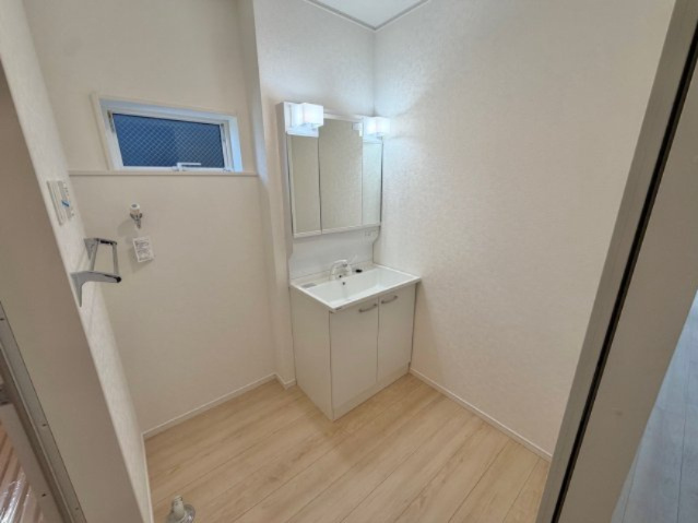 盛岡市上堂　第4の脱衣所|写真は完成イメージです。
同等仕様の物件にご案内可能です