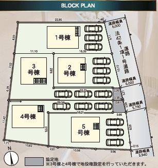 盛岡市上堂　第4の区画図