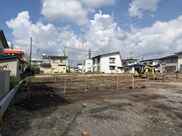 盛岡市上堂　第4の前面道路含む現地写真