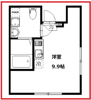 【間取り】 | ブルーフェザーマンション北千住