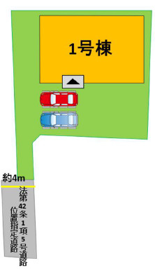 仲介手数料不要　よかタウンBloom北区八景水谷3丁目1期【城北小・清水中】の区画図