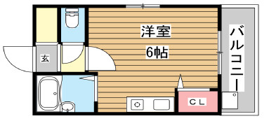KMマンションの間取り