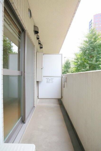 品川区西五反田８丁目の賃貸マンションのバルコニー