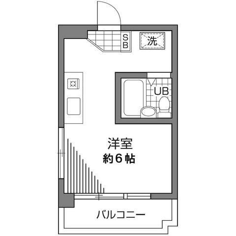 北大塚サンプラザの間取り