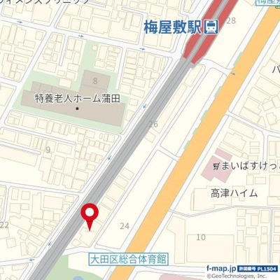 【地図】 | ザ・ヴァレッシア蒲田シティ