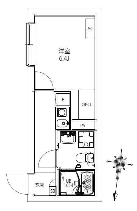MAXIV CITY南品川の間取り