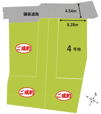 【区画図】 | 山田北ノ町　新築一戸建
