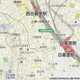 ドゥーエ千駄木の地図