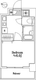 エクセリア池袋の間取り