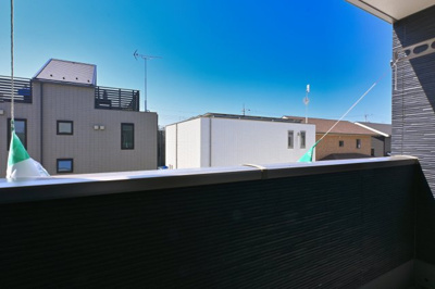 【バルコニー】 | 太田市内ケ島町第16期　 | バルコニーは屋根付きなので急な雨でも安心です♪