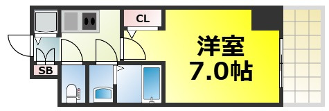 【間取り】 | サムティ難波VIVO 仲介手数料無料