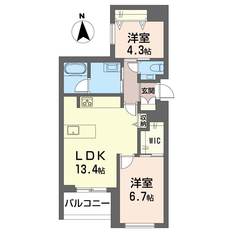 ハレ アネラの間取り