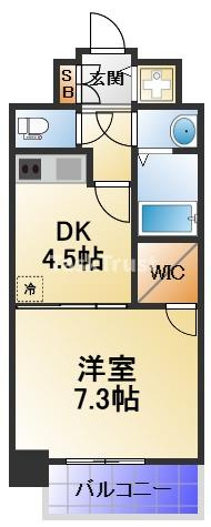 【間取り】 | クレアート大阪EAST G4